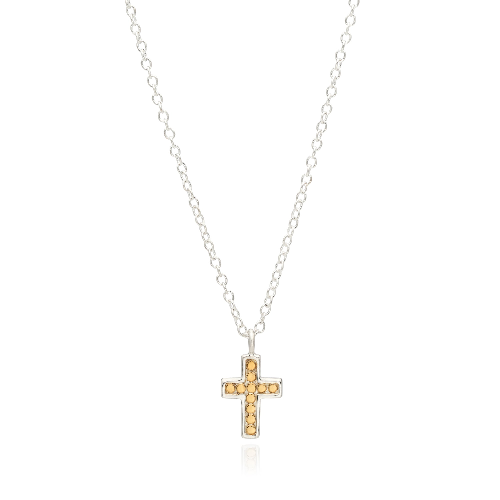 Small Cross Classic Necklace | Handmade Jewelry | Anna Beck