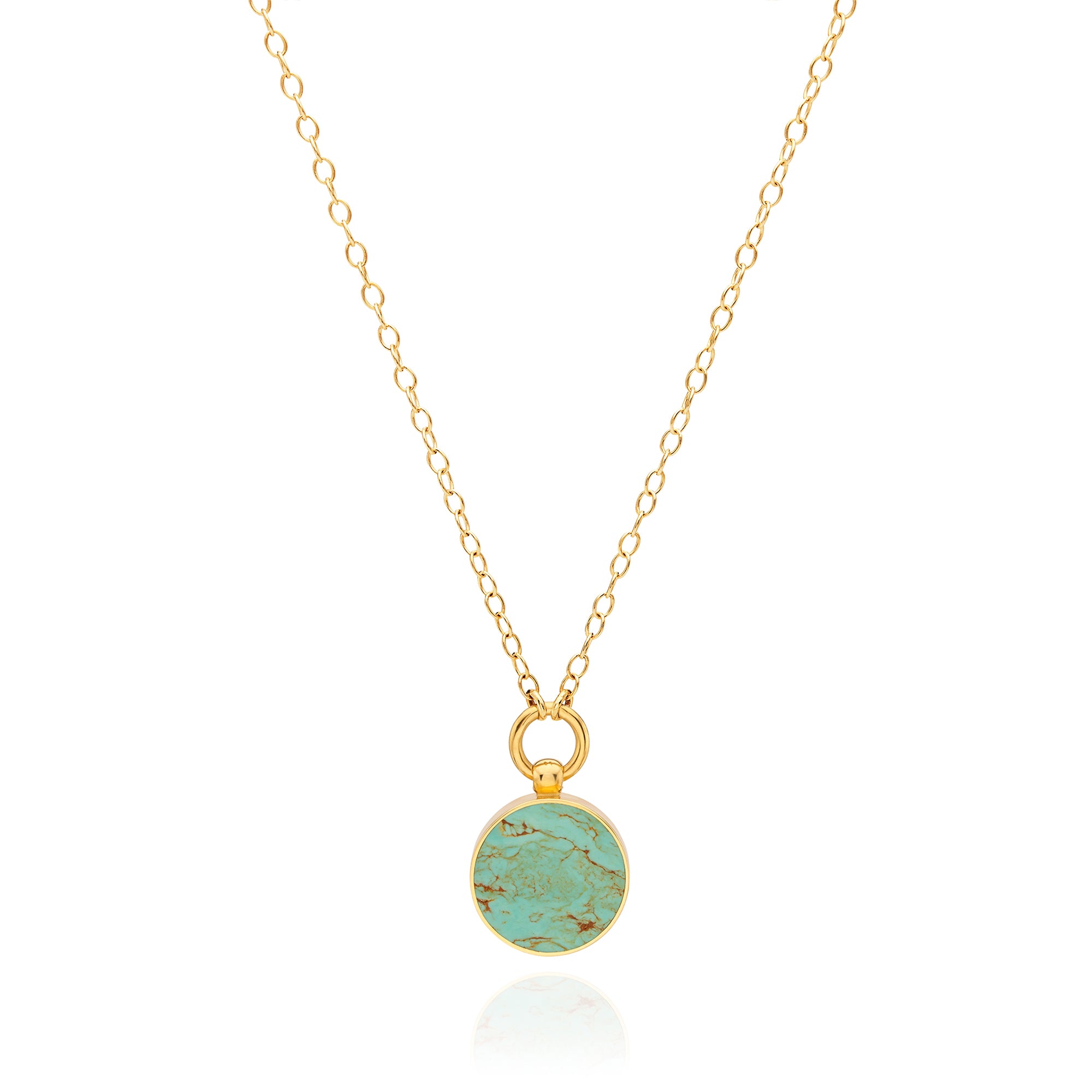 Zocalo Turquoise Necklace - Reversible | Handmade Jewelry | Anna