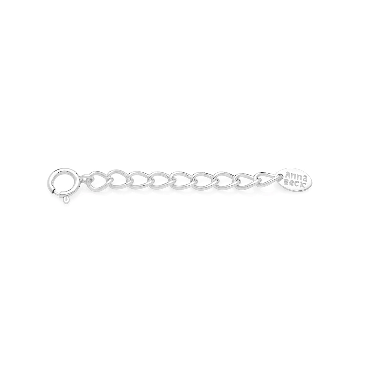 5 Stainless Steel Extender Silver Tone Link 2 Chains F420 