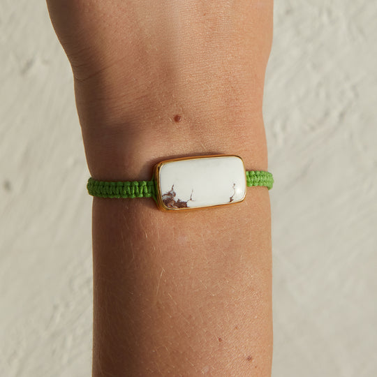 White Buffalo Woven Bracelet – 07
