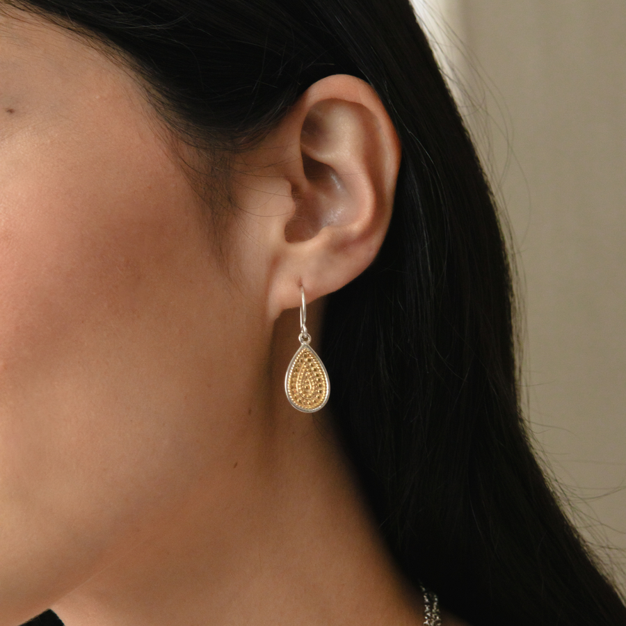 Classic Teardrop Earrings - Gold