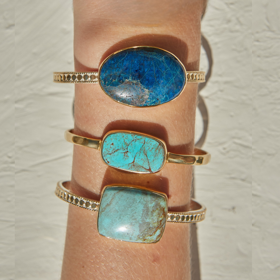 Turquoise Cushion Cuff