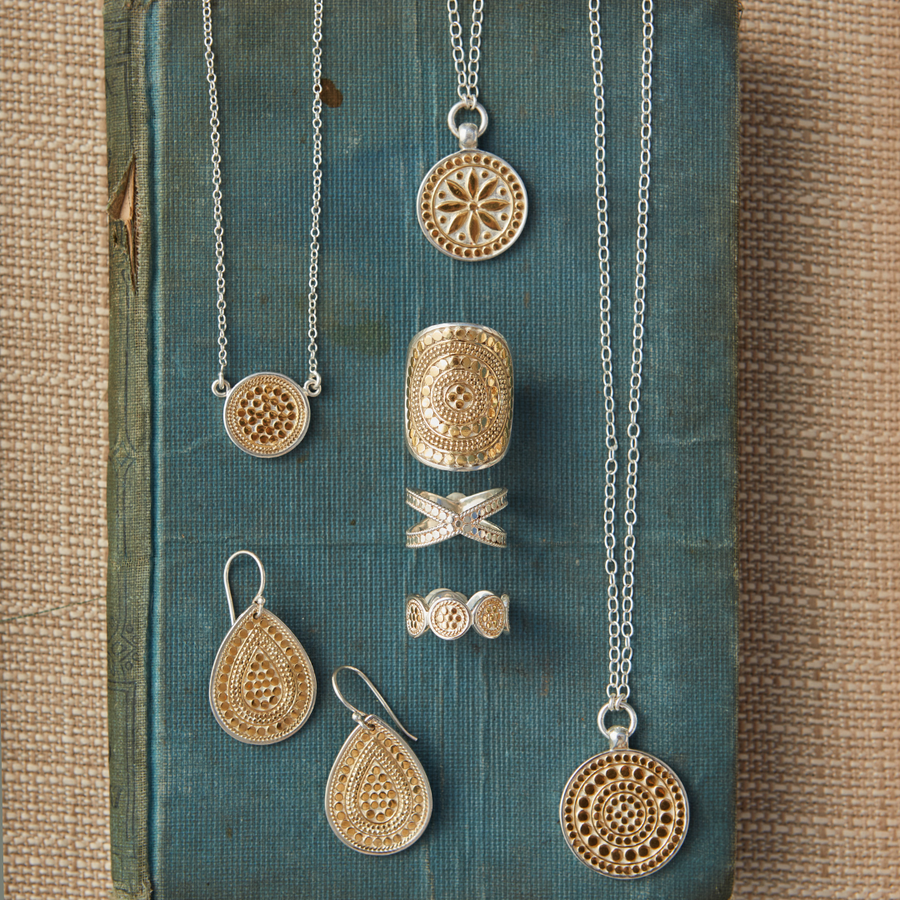 Classic Disc Necklace - Gold