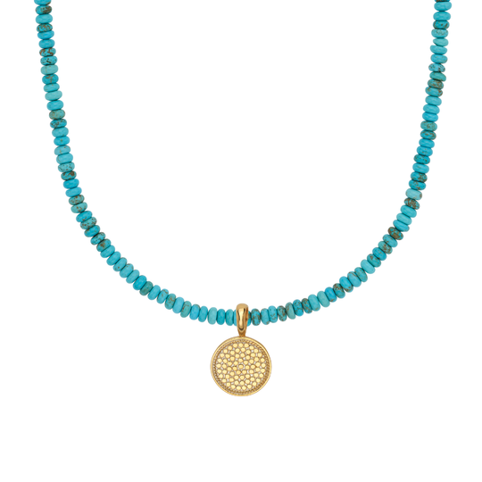 Turquoise Removable Pendant Necklace