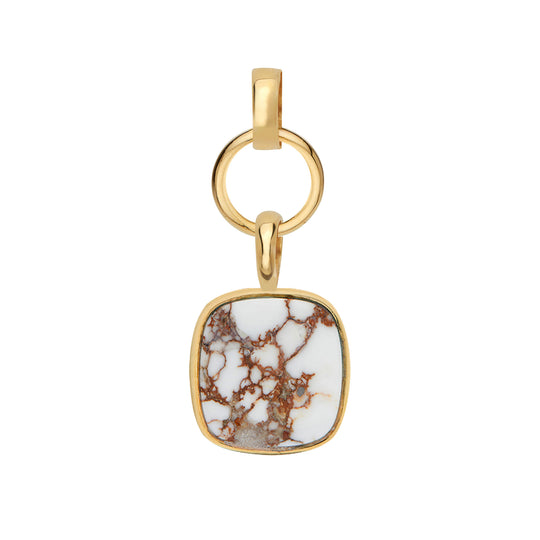 White Buffalo Removable Pendant