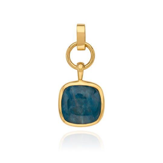 Cushion Apatite Removable Pendant