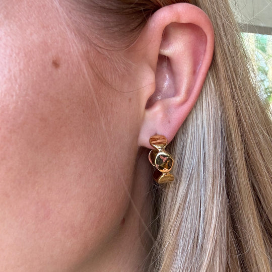 Wavy Hoop Earrings- AS IS - FINAL SALE