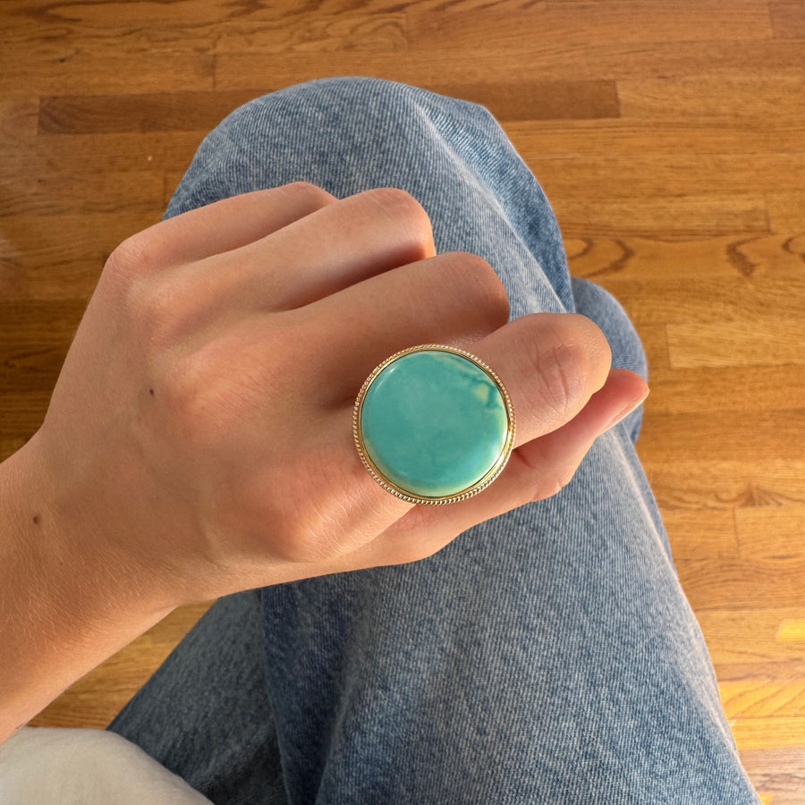 Turquoise Medium Cocktail Ring
