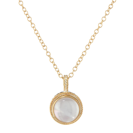 Rose Quartz Pendant Necklace