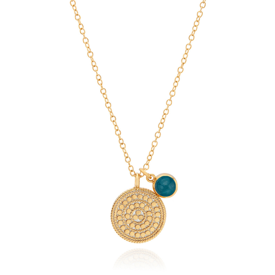 Circle of Life Pendant Necklace – Apatite