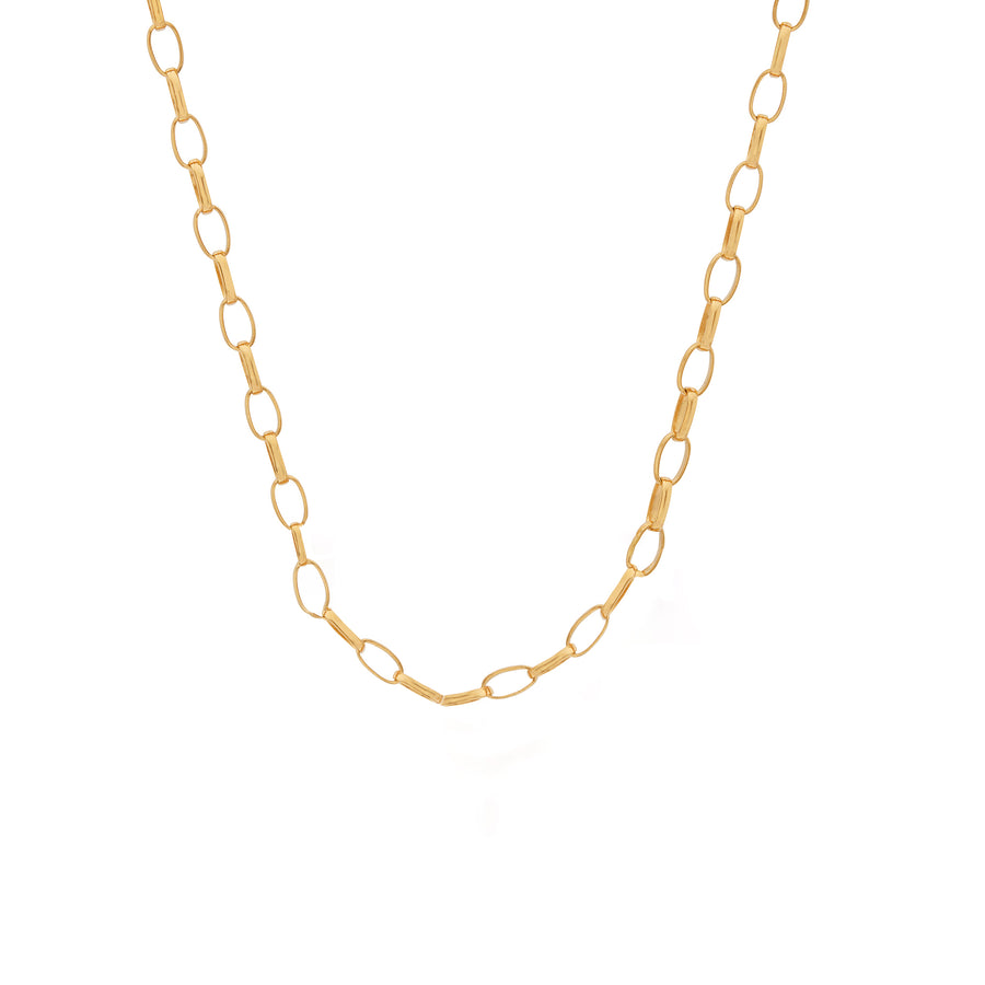 Small Oval Chain Necklace