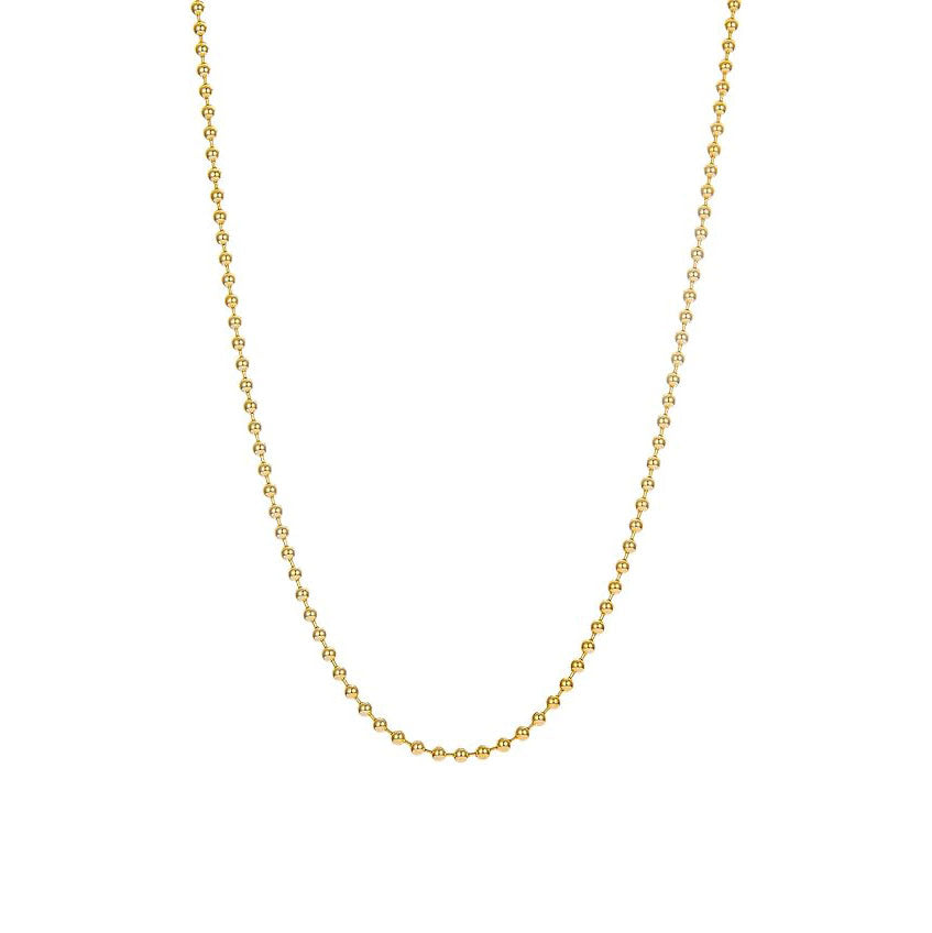 Ball Chain Necklace, 18"