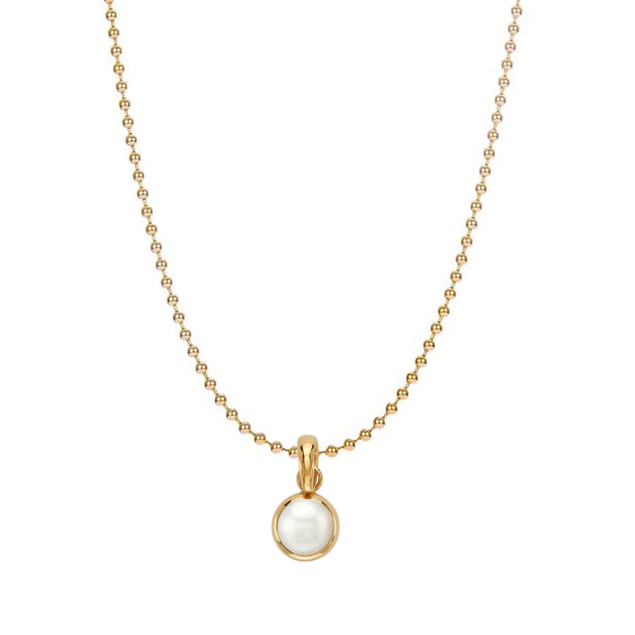 Pearl Charm Necklace