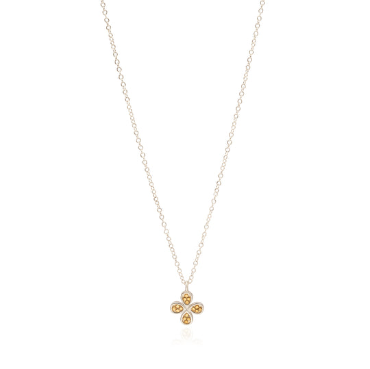 Mini Clover Necklace – Reversible