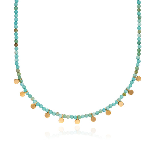 Paloma Beaded Multi-Charm Necklace