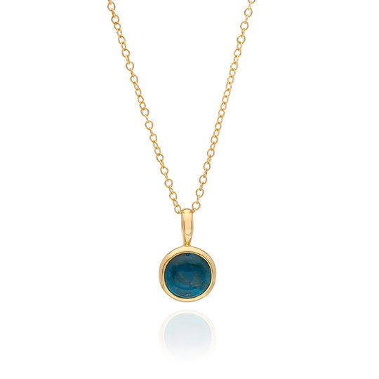 Removable Apatite Pendant Necklace