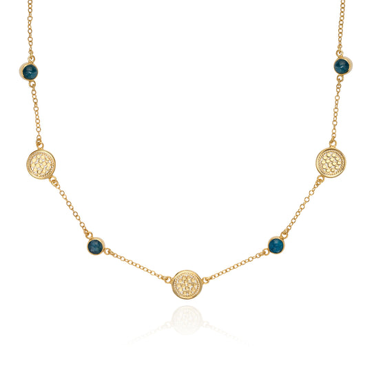Apatite Station Necklace