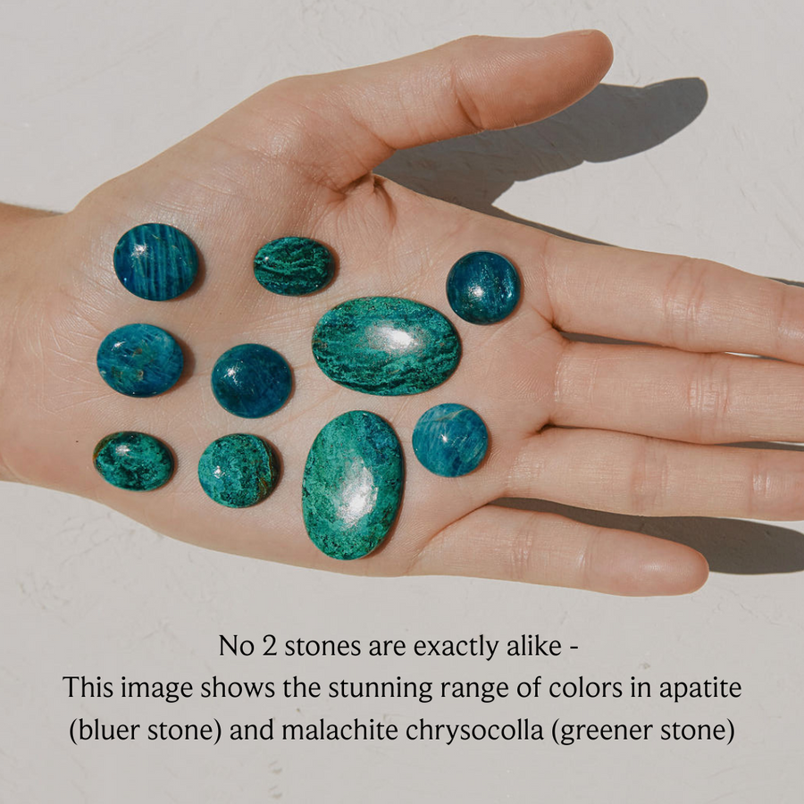 Kala Ring - Malachite Chrysocholla