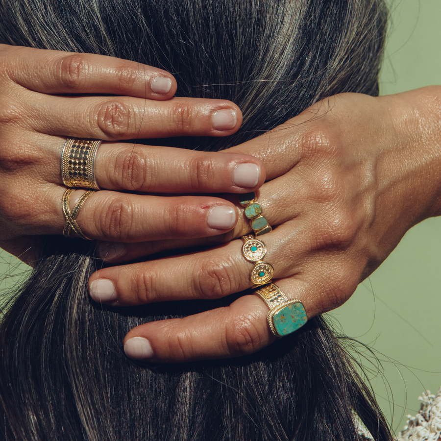 Flora Multi-Disc Ring | Handmade Jewelry | Anna Beck Jewelry