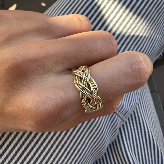 Textured Gold Ring - AS IS - FINAL SALE