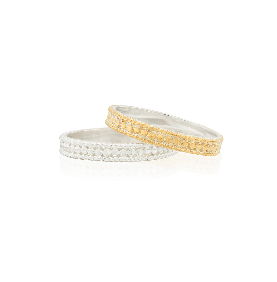 Classic Stacking Ring Set - Gold & Silver