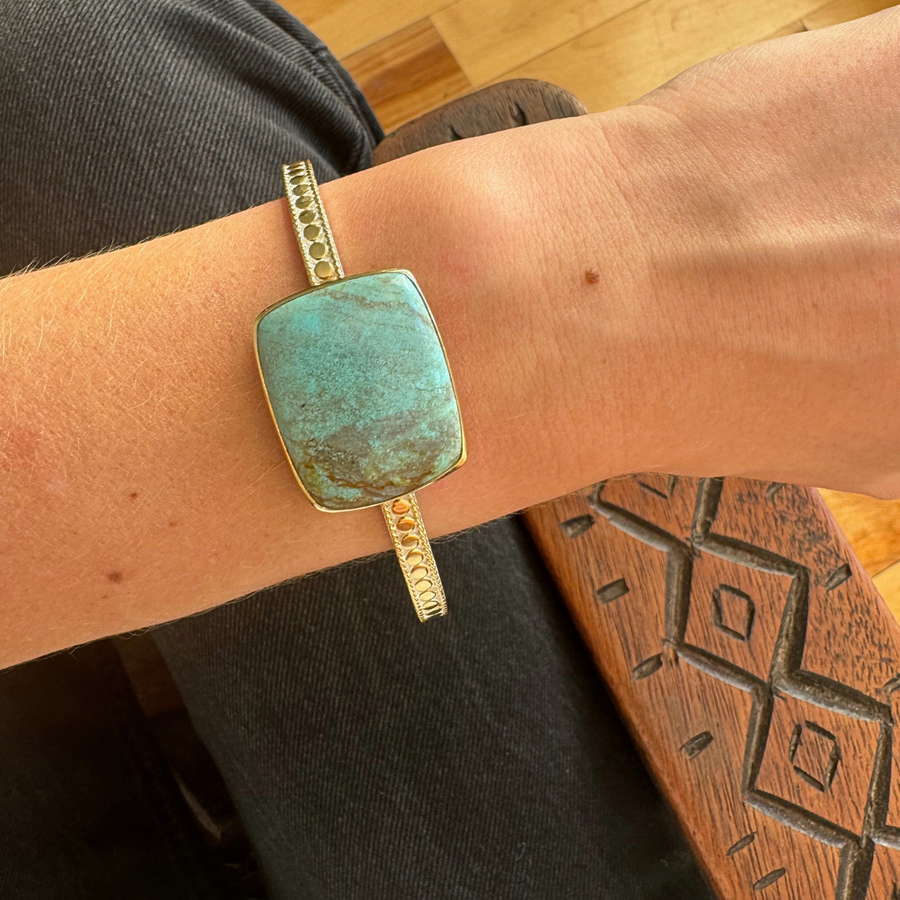 Turquoise Cushion Cuff