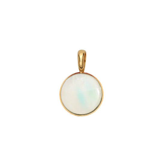 Rainbow Moonstone Removable Pendant