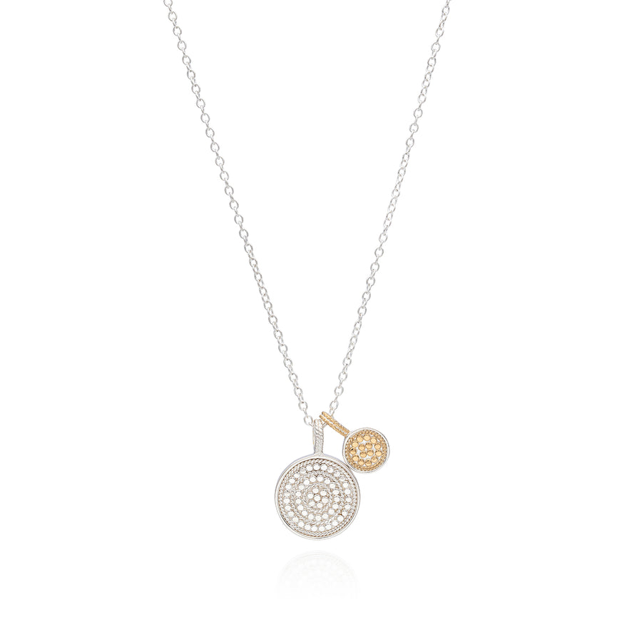 Circle of Life Dual Divided Disc Charity Necklace