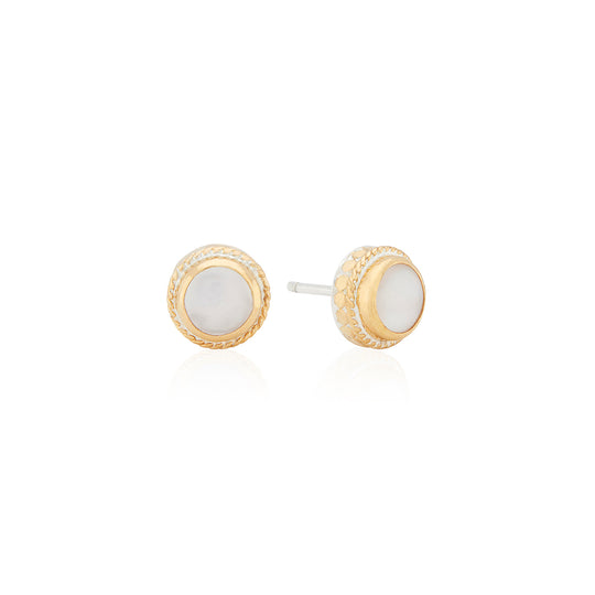 Rose Quartz Studs