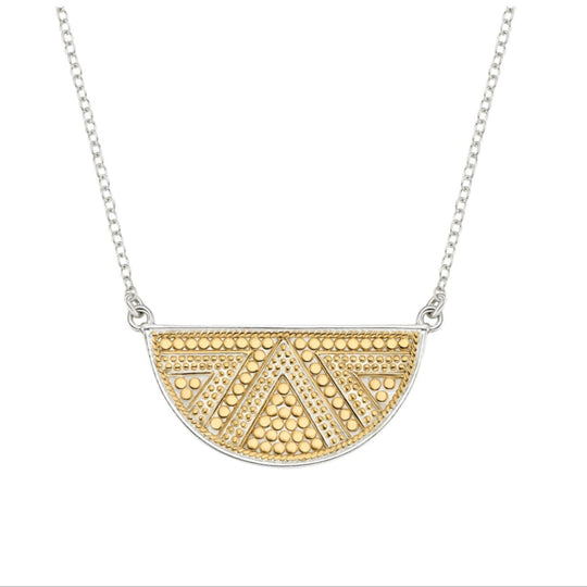 Half Moon Pendant Necklace