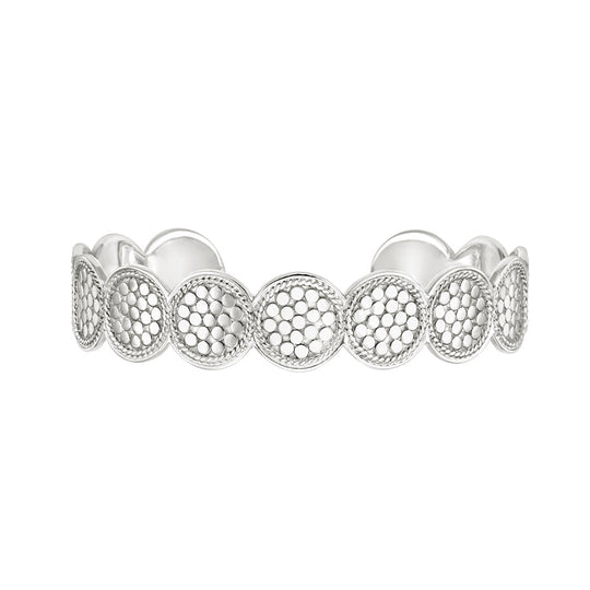 Classic Multi-Disc Cuff - Silver