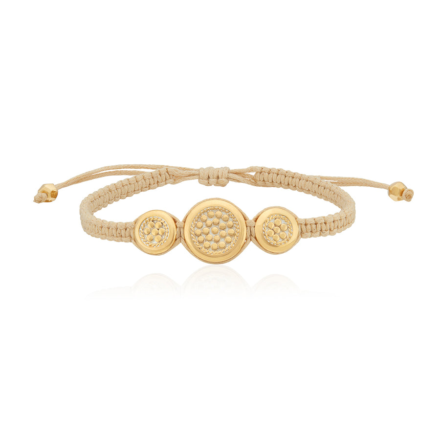Classic Woven Bracelet - Gold