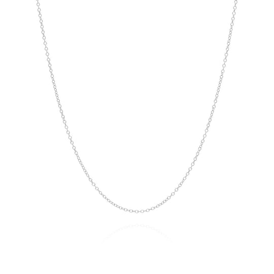 Delicate Charm Chain, Silver